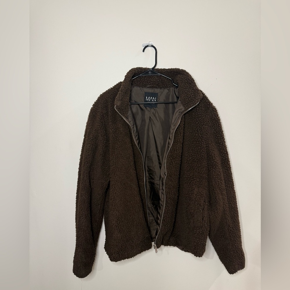 Brown Sherpa Jacket